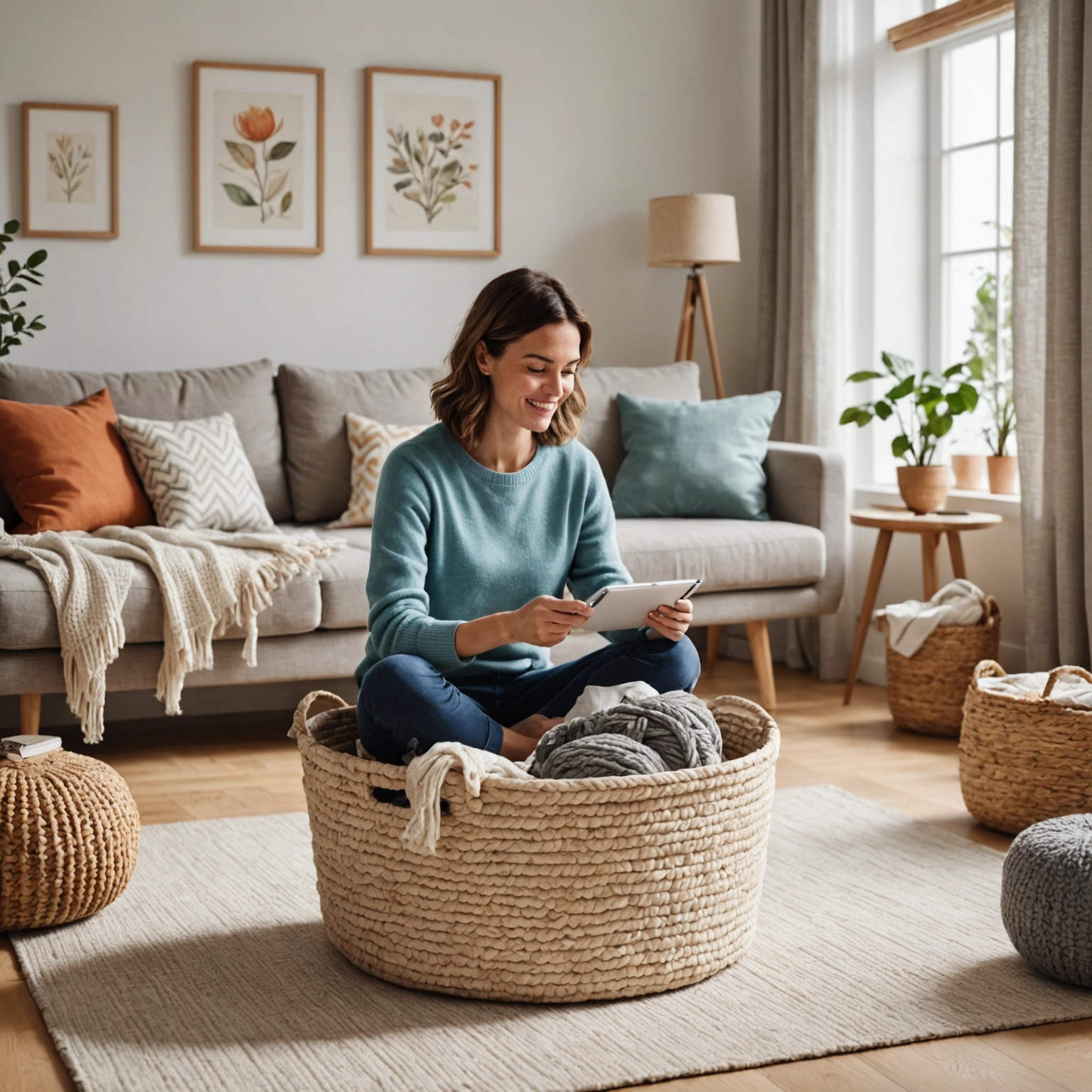 Как создать уютный и организованный дом с помощью стильных корзин