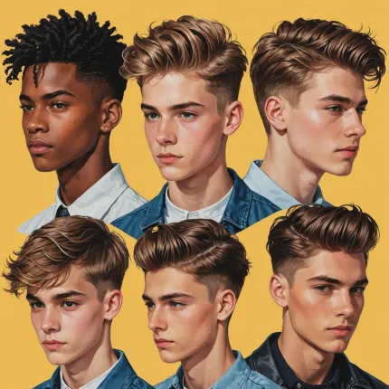 Модные стрижки для мальчиков 17 лет: как найти свой стиль